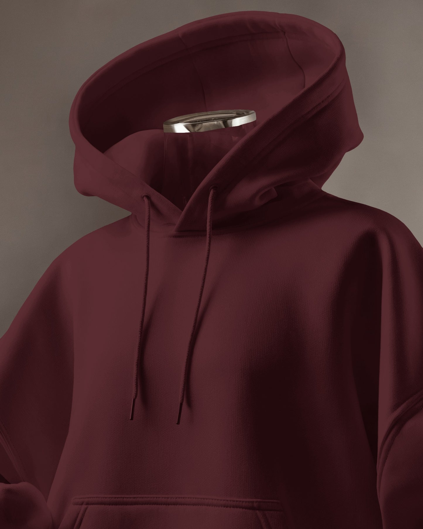 Unisex Oversized Plain Hoodie