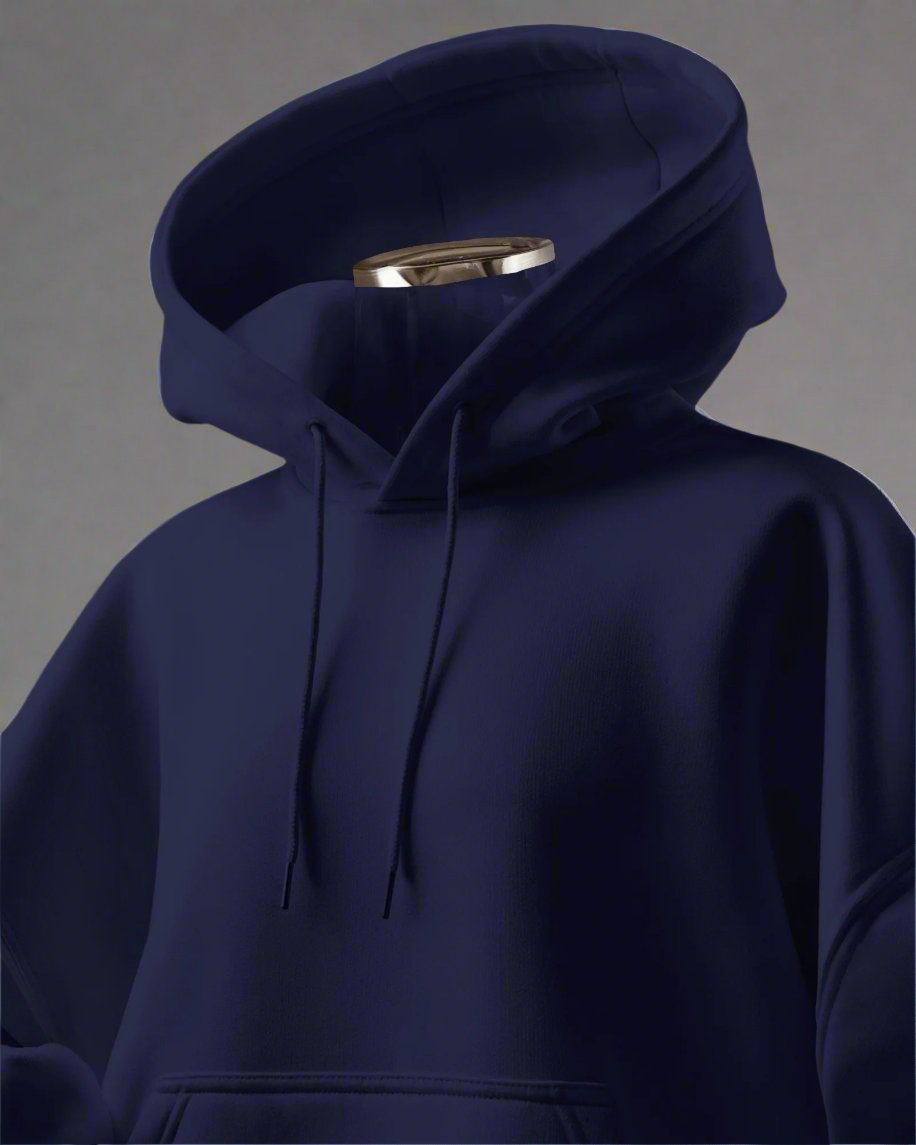 Unisex Oversized Plain Hoodie
