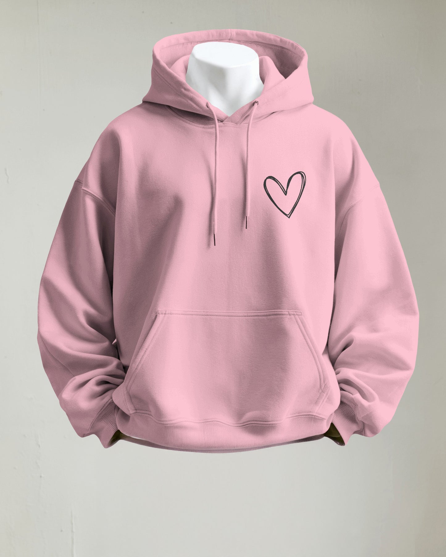 Unisex Oversized "Heart" Hoodie