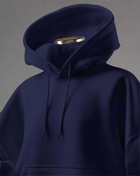 Unisex Oversized Plain Hoodie