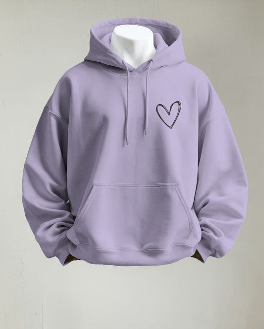Unisex Oversized "Heart" Hoodie