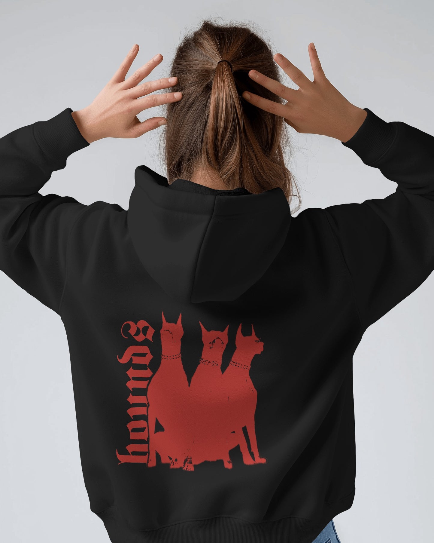 Unisex Oversized "Hounds" Hoodie
