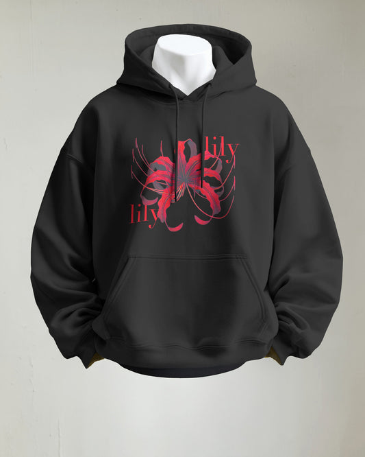 Unisex Oversized "Spider Lily" Hoodie
