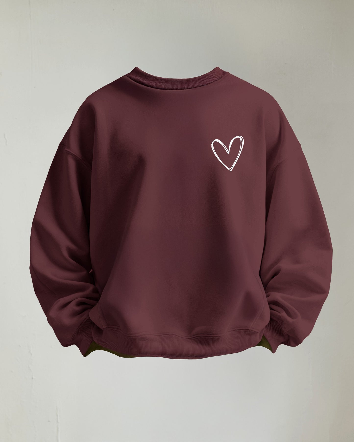 Unisex Oversized "Hearts" Sweatshirt