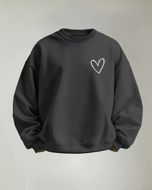 Unisex Oversized "Hearts" Sweatshirt
